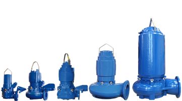 S-WP dompelpompen tekening